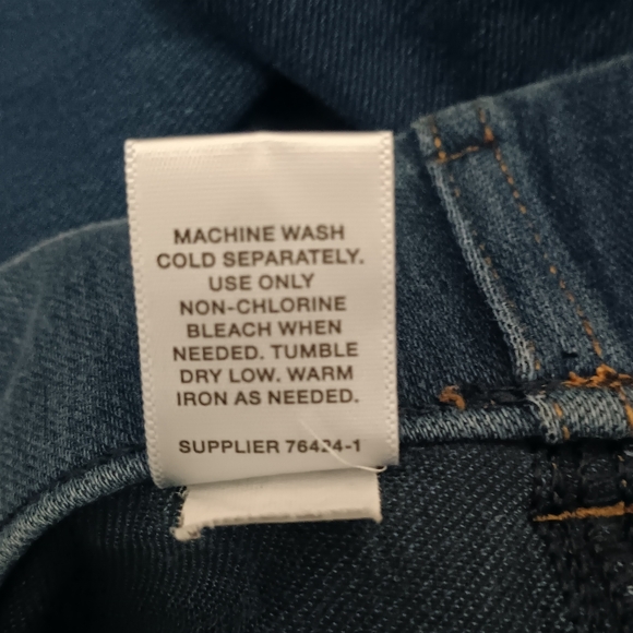 Mixit pull on rhinestone front jeans size XL - Picture 5 of 5